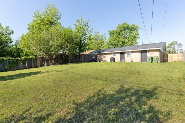 711 Spruce Dr, Yukon, OK 73099 - view of yard