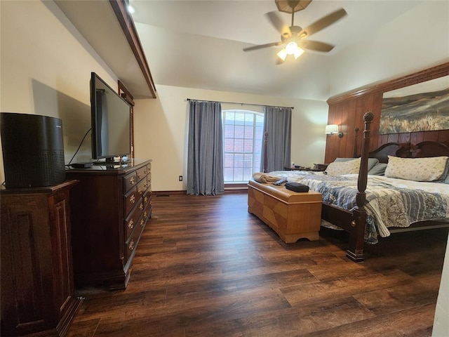 11301 Brockton Pl, Oklahoma City, OK 73162 - bedroom with dark wood-type flooring and baseboards
