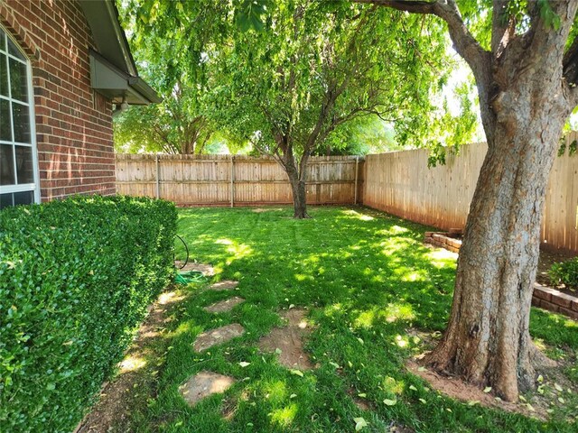 11301 Brockton Pl, Oklahoma City, OK 73162 - view of yard