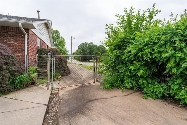 view of gate