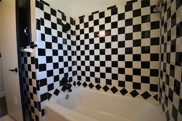 3708 NW 59th St, Oklahoma City, OK 73112 - full bathroom with a tub and a shower
