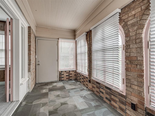 2617 NW 23rd St, Oklahoma City, OK 73107 - view of unfurnished sunroom