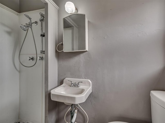 2617 NW 23rd St, Oklahoma City, OK 73107 - full bath with toilet and a stall shower