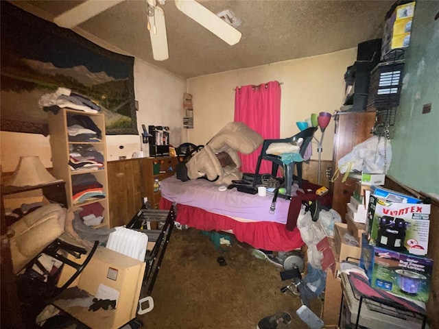 811 N Admire Ave, El Reno, OK 73036 - bedroom featuring a ceiling fan