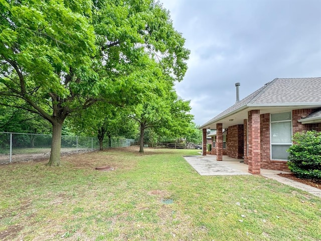 3424 Teton Ct, Norman, OK 73072 - view of yard with a patio