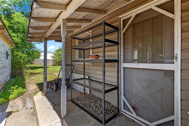 305 N Reimer, Corn, OK 73024 - view of horse barn