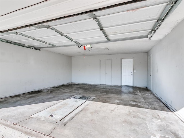 3605 Country Clb, Moore, OK 73160 - view of garage