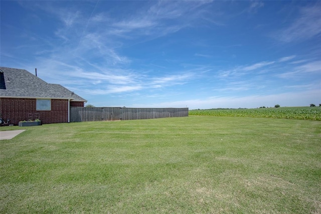 271 Taylam Rd, Goldsby, OK 73093 - view of yard featuring a view of rural / pastoral area
