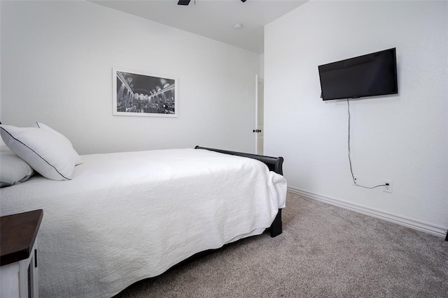 271 Taylam Rd, Goldsby, OK 73093 - carpeted bedroom featuring a ceiling fan