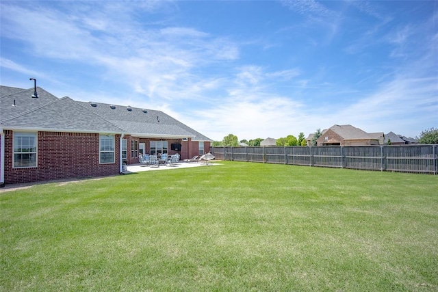 271 Taylam Rd, Goldsby, OK 73093 - view of yard featuring a patio area