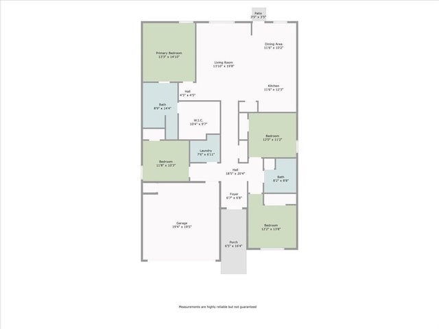 11700 NW 95th St, Yukon, OK 73099 - home floor plan