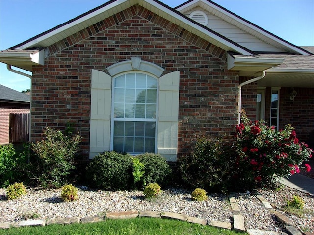 1926 E Aspen Pl, Shawnee, OK 74804 - view of property exterior with brick siding