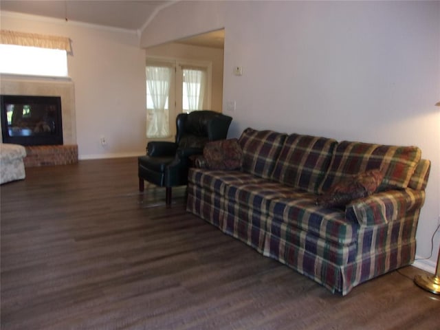 1926 E Aspen Pl, Shawnee, OK 74804 - living room with wood finished floors and plenty of natural light