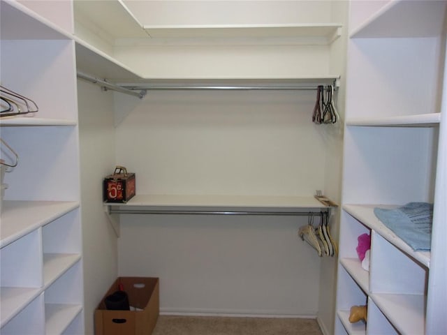 1926 E Aspen Pl, Shawnee, OK 74804 - walk in closet featuring carpet