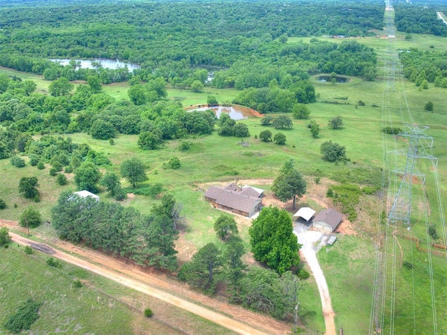 13776 E Stella Rd, Newalla, OK 74857 - aerial view of a large body of water