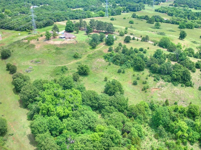 13776 E Stella Rd, Newalla, OK 74857 - aerial view of sparsely populated area