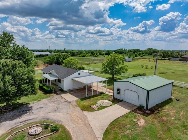 15001 Garr Pl, Oklahoma City, OK 73165 - overview of rural landscape