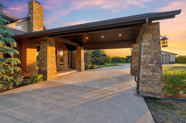 13600 W Britton Rd, Yukon, OK 73099 - view of patio