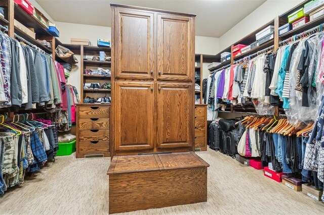 13600 W Britton Rd, Yukon, OK 73099 - spacious closet featuring carpet flooring