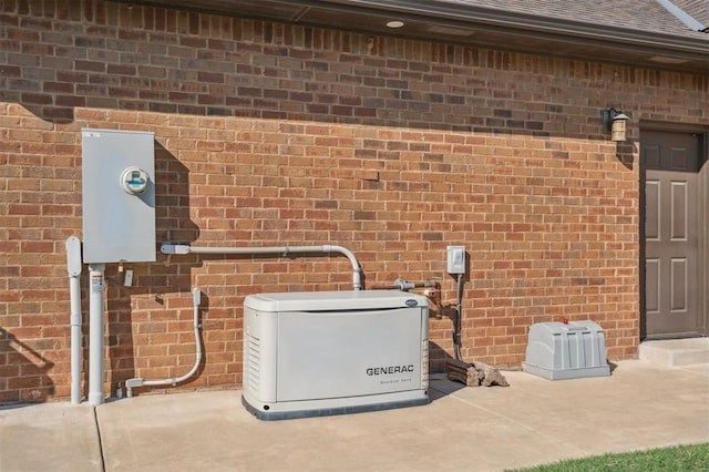 13600 W Britton Rd, Yukon, OK 73099 - exterior view of a power unit, brick siding, and electric meter