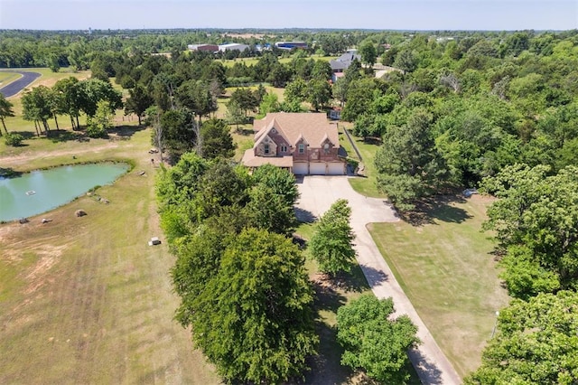 20180 Elm St, Harrah, OK 73045 - view of subject property with a nearby body of water