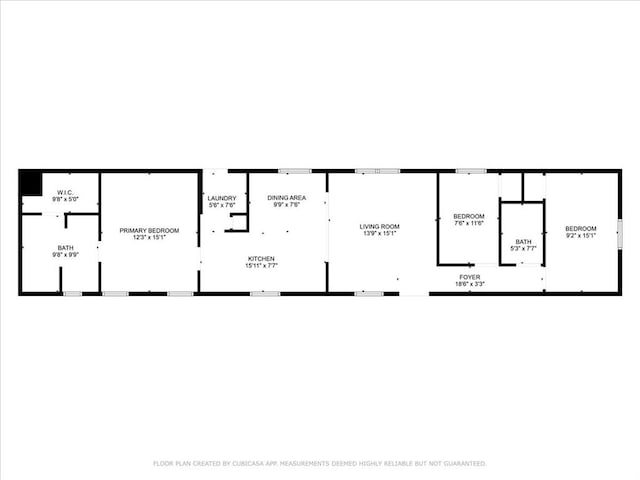 220 N Vernon Ave, Hinton, OK 73047 - home floor plan