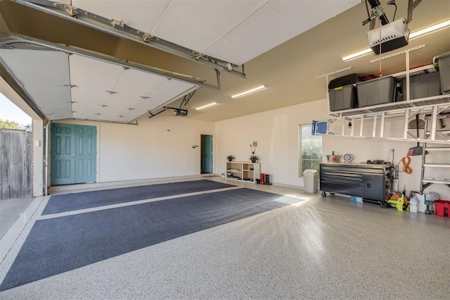 239 Brandon Cir, Goldsby, OK 73093 - garage with a garage door opener