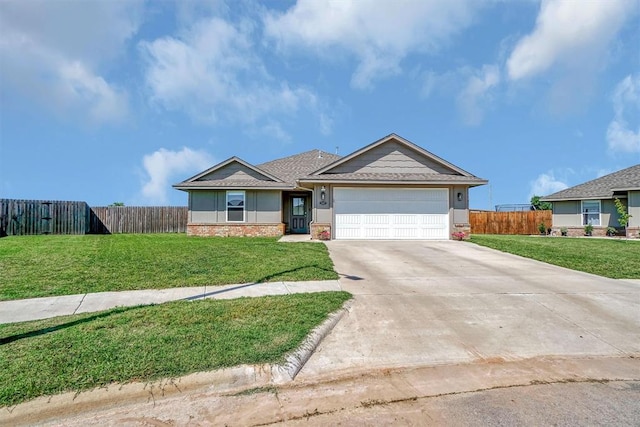 1537 Avalon Dr, Altus, OK 73521 - ranch-style house featuring a garage and driveway