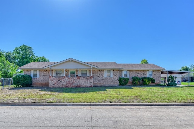 1840 Gale Ave, Moore, OK 73160 - ranch-style home featuring brick siding