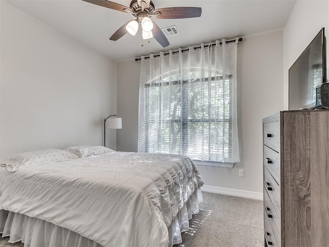 940437 S 3310th Rd, Wellston, OK 74881 - bedroom featuring carpet floors and ceiling fan