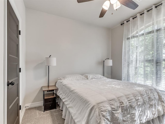 940437 S 3310th Rd, Wellston, OK 74881 - bedroom featuring carpet and a ceiling fan