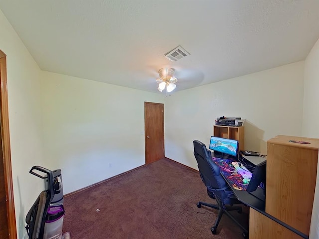 2317 County Road 1268, Blanchard, OK 73010 - view of carpeted office