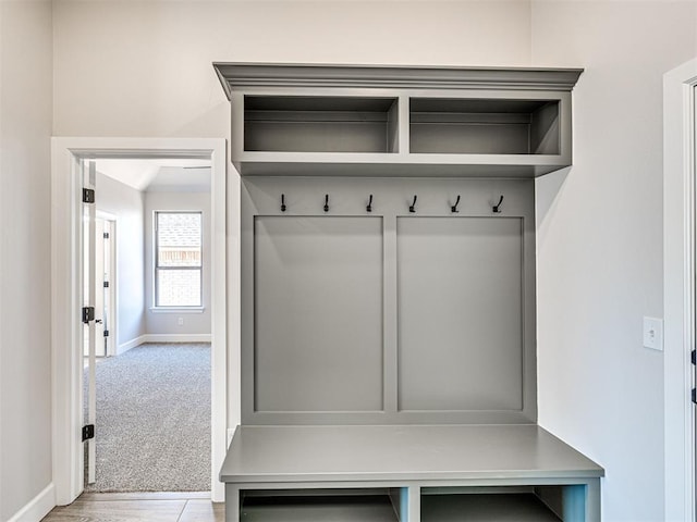 2716 Dunham Dr, Norman, OK 73071 - mudroom with baseboards