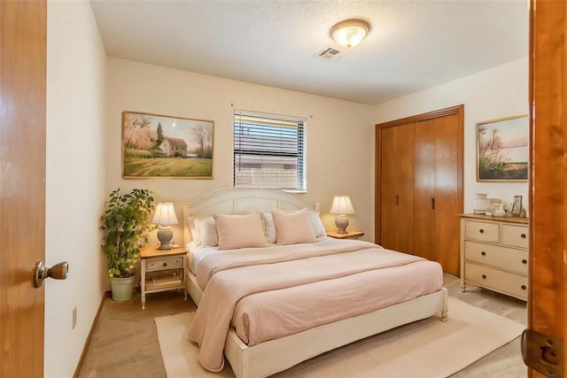 2613 SW 95th St, Oklahoma City, OK 73159 - bedroom with baseboards and light colored carpet