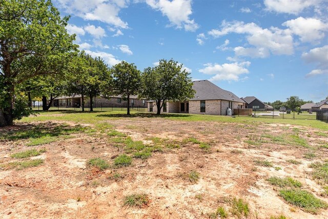 2246 Jackson Ln, Blanchard, OK 73010 - view of yard with fence