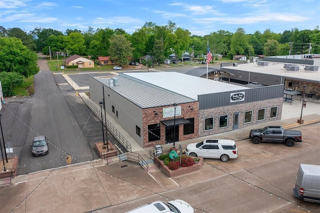 124 N Main St, Broken Bow, OK 74728 - drone / aerial view