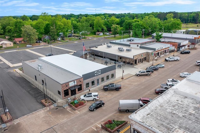 124 N Main St, Broken Bow, OK 74728 - bird's eye view