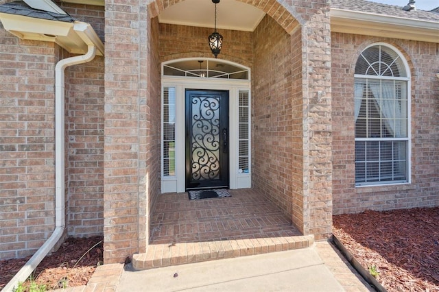 3005 Summit Hill Rd, Norman, OK 73071 - property entrance featuring brick siding
