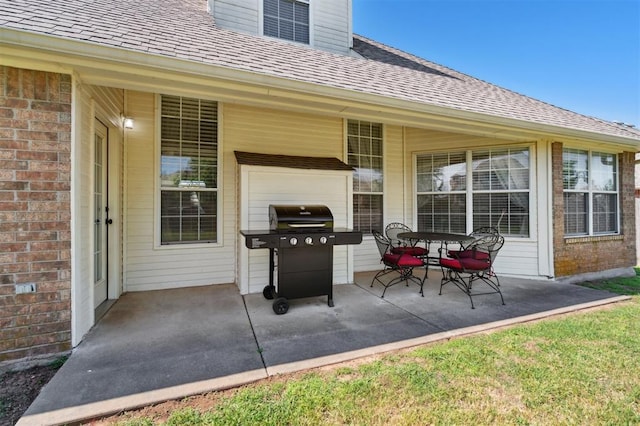 3005 Summit Hill Rd, Norman, OK 73071 - view of patio with grilling area