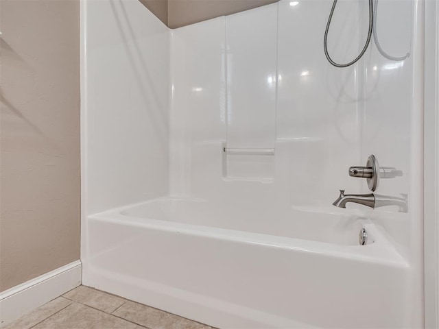 24051 Hester Cir, Washington, OK 73093 - full bath featuring tile patterned flooring, baseboards, and bathing tub / shower combination