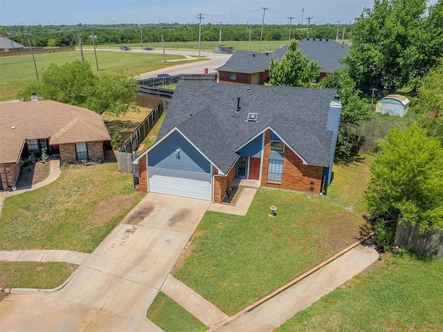 2101 NE 11th St, Moore, OK 73160 - aerial view of property and surrounding area
