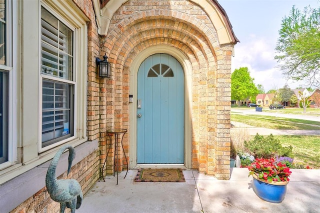 3104 NW 21st St, Oklahoma City, OK 73107 - view of exterior entry with brick siding and stone siding