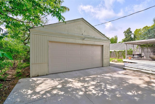3104 NW 21st St, Oklahoma City, OK 73107 - view of detached garage
