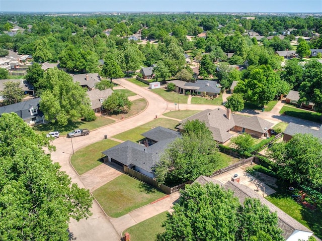 11008 Blue Sage Rd, Oklahoma City, OK 73120 - aerial view of residential area