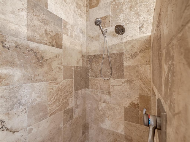 16104 Ledge Ln, Edmond, OK 73013 - bathroom view of a tile shower