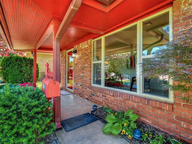 1738 Westchester Dr, Oklahoma City, OK 73120 - view of patio with covered porch