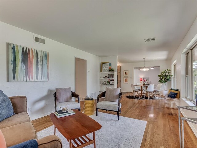 1738 Westchester Dr, Oklahoma City, OK 73120 - living area with light wood-style floors and baseboards