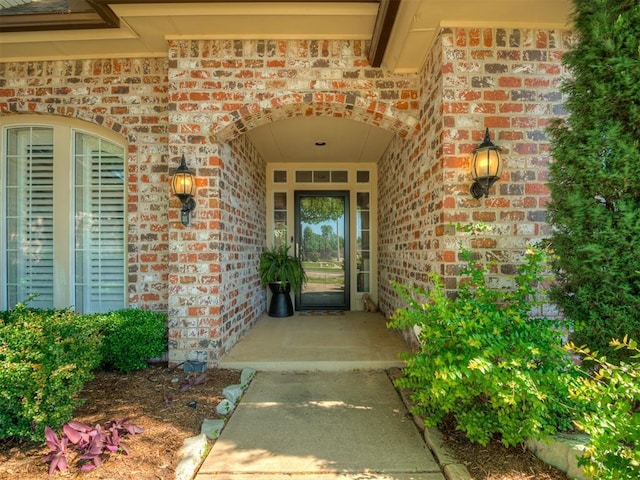 3605 Abbotsford, Norman, OK 73072 - view of exterior entry with brick siding
