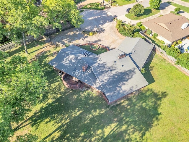 100 Maple Ln, Chickasha, OK 73018 - drone / aerial view