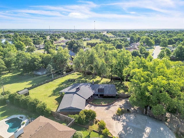 100 Maple Ln, Chickasha, OK 73018 - view of property location featuring a tree filled landscape